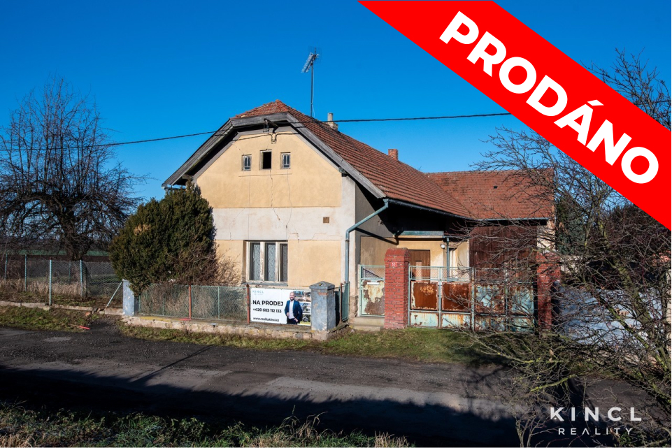 Prodej rodinného domu se stodolou, Krychnov – PRODÁNO