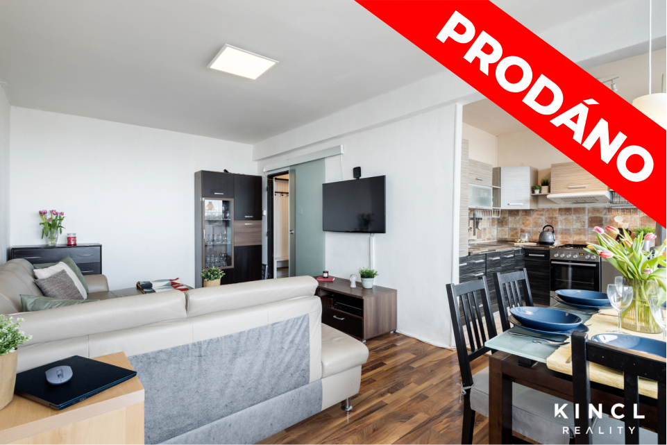 Prodej bytu 3+kk 67 m2 s lodžií, Jarov – PRODÁNO